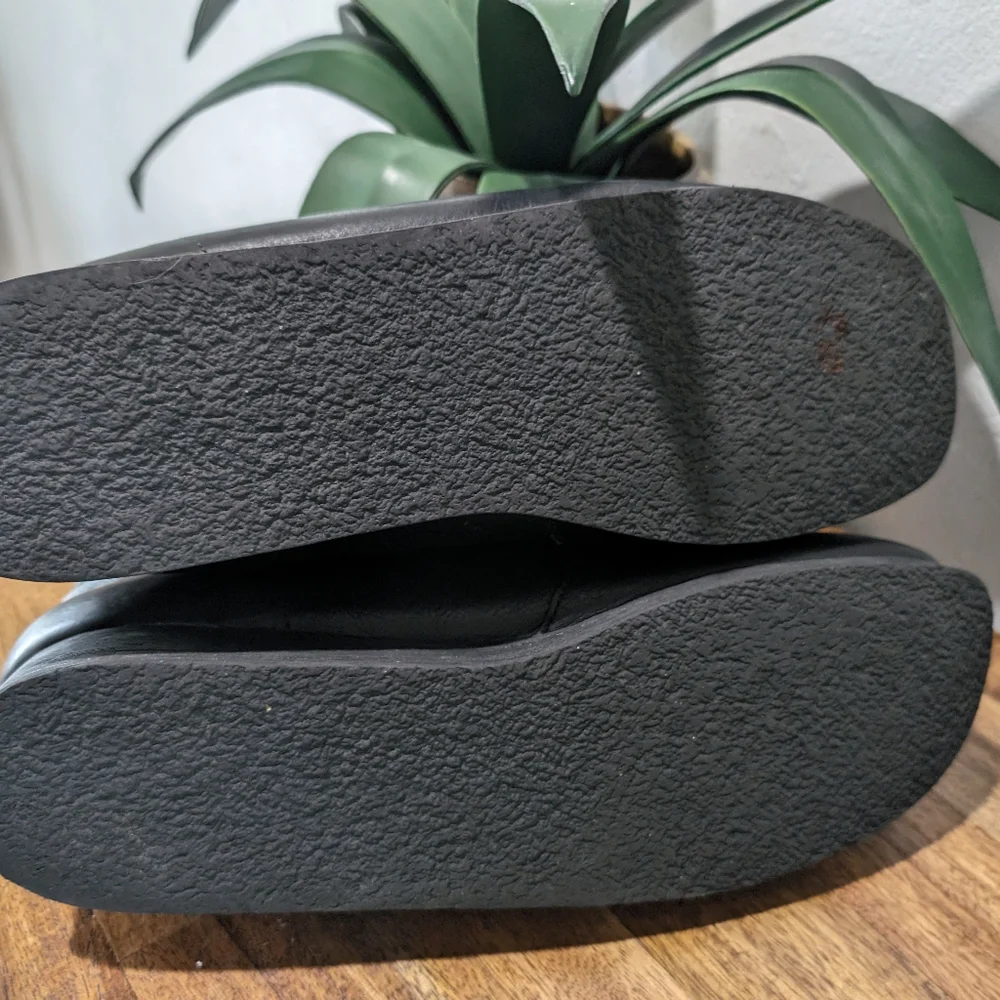 Clarks Stinson  Shoes Black 63362 leather ‎ MEN SIZE 13M